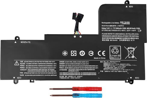L15M4PC2 L15L4PC2 Replacement Yoga Battery for Ideapad Yoga 710 15 710-15IKB 710-15ISK 710 14 710-14IKB 710-14ISK 710-14ISK-IFI Series Notebook 5B10K90778 5B10K90802 7.6V 53Wh Laptop in Saudi Arabia