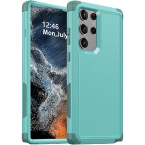 for Samsung Galaxy S22 Ultra Case,Shockproof Dropproof Galaxy S22 Ultra Case,Rugged Heavy Duty Protective for S22 Ultra Case 6.8 Inch (Black)