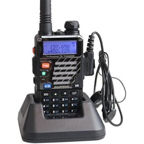 BAOFENG UV-5RE Dual Band Amateur Handheld Two Way Radio UHF/VHF 136-174/400-480Mhz 128 Channels Upgrade Enhanced Version FM Ham walkie talkie Transceiver with Earpiece