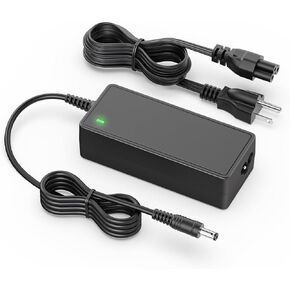 Peloton Power Cord Replacement for Peloton Exercise Bike PLTN-RB1VO, PLTN-RB1V1, PLTN-RB1VQ - 12V 4.17A Charger, Compatible Peloton Bike Power Cord (NOT for Bike Plus)