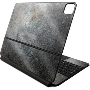 Glossy Glitter Skin Compatible with Apple Magic Keyboard for iPad Air 13-inch (M2) 2024 - Shadow Concrete - Premium 3M Vinyl Protective Decal Cover - Easy to Apply | Crafted in The USA by MightySkins