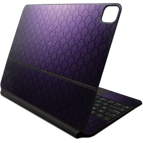 Skin Compatible with Apple Magic Keyboard for iPad Air 13-inch (M2) 2024 - Antique Purple - Premium 3M Vinyl Protective Wrap Decal Cover - Easy to Apply | Crafted in The USA by MightySkins