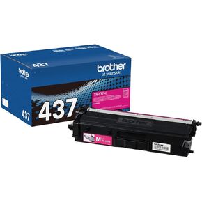 Brother Genuine TN437M Ultra High Yield Magenta Toner Cartridge, XL