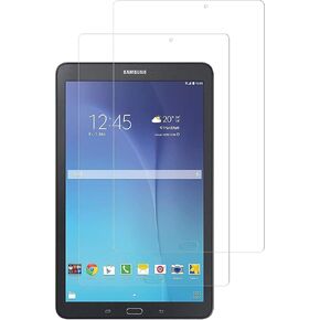 [2-PACK]-WEOFUN Screen Protector Compatible with Samsung Galaxy Tab E 9.6 Inch T560 T561(2015), Tempered Glass Film