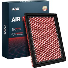 KAX Engine Air Filter, GAF080 (CA12260) Replacement for Equinox 2018-2023, Terrain 2018-2023 Air Filter, Protect Engine & Improve Engine Performance