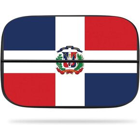MightySkins Skin Compatible with Elgato Game Capture hd60s - Dominican Flag | Protective, Durable, and Unique Vinyl Decal wrap Cover | Easy to Apply, Remove, and Change Styles | Made in The USA
