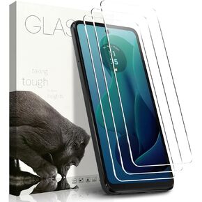 [3 Pack] Tempered Glass Compatible With Motorola Moto G 5G 2024 Screen protector With 9H Anti Scratch Transparent HD Clear Bubble Free Protective Film