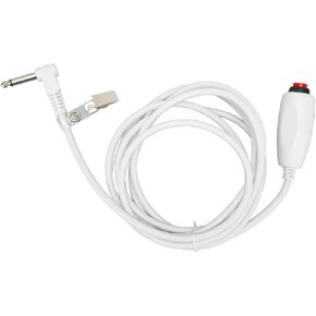 Push Cord Nurse Call Cord with Clip, 9.8ft Long Push Cord Cable with Bed Sheet Clip with Bed Sheet Clip for Nurse Station, 6.35mm Interface Replacement Nurse Call