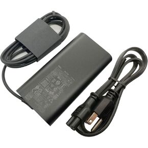 شاحن لاب توب ديل 90 وات USB من النوع C Thunderbolt 3 محول طاقة تيار متردد DA90PM170 LA90PM170 MDD7C JVRCD
