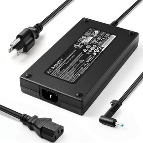 200W Laptop Charger Compatible with HP OMEN Pavilion Gaming Laptop 15 17 15t 17t Envy 15 2020 TPN-DA10 L00818-850 ADP-200HB B HP 200W Power Supply (Your Charger exceeds 200W, Please do not Purchase)