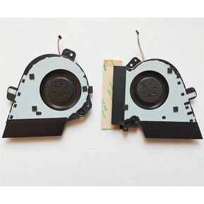 VVIEER New CPU&GPU Cooling Fan for Asus ROG Zephyrus GU505 GU505D GU505DU GX505 GX505D GX505DV GX505DW GA502D GA502DU GA502DU-BR7N6 GA502DU-PB73, DFS5K12304363C DFS5K12115491P