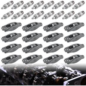 5184296AH 5184332AA Rocker Arms Valve Lifter Gasket Kit Compatible Chrysler 200 300 Dodge Challenger Charger Journey Avenger Jeep Grand Cherokee Ram Promaster 1500 2500 3500 3.6L (24 Pcs)
