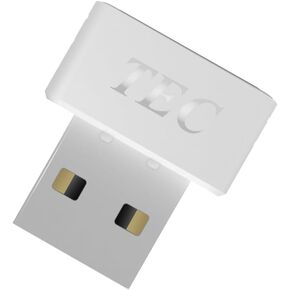 TEC SecureTouch TE-FPA4-MC USB Fingerprint Reader - Windows Hello, FIDO U2F, Compatible with Windows 10 & 11, 360° Quick Match, Secure File Encryption