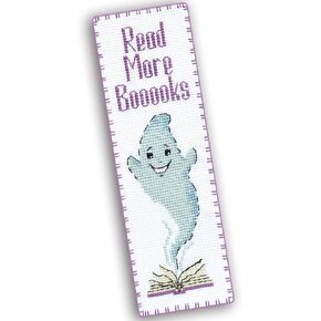 Povitrulya Until The Last Petal Falls - Counted Cross Stitch Bookmark Kit - Valentine's Day Embroidery Set for Adults with Paper Pattern, 16-Count Aida Canvas and Presorted Floss