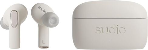 Sudio E3 Wireless Earbuds with Bluetooth 5.3, Hybrid ANC, Microphone, Codec AAC, 30h Playtime, Wireless and USB Type-C Charging, Sweat and Splash Resistance in Saudi Arabia
