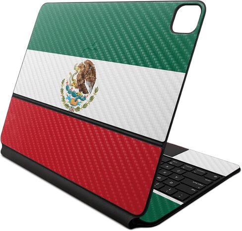 Skin Compatible with Apple Magic Keyboard for iPad Air 13-inch (M2) 2024 - Red Modern Camo - Premium 3M Vinyl Protective Wrap Decal Cover - Easy to Apply | Crafted in The USA by MightySkins in Saudi Arabia