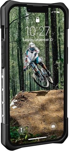 URBAN ARMOR GEAR UAG Designed for iPhone 13 Case Grey Ash Rugged Lightweight Slim Shockproof Transparent Plasma Protective Cover, [6.1 inch Screen] in Saudi Arabia