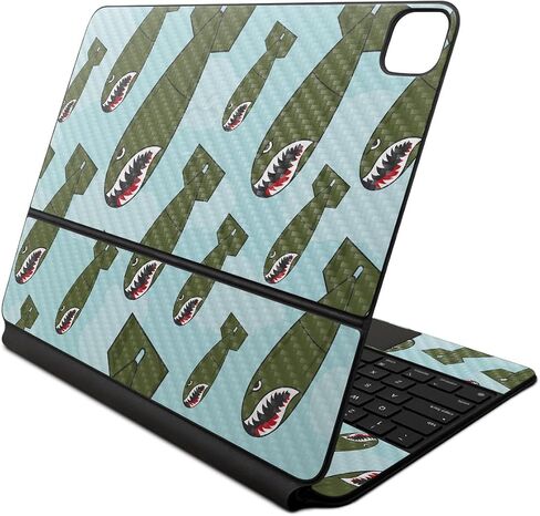 Skin Compatible with Apple Magic Keyboard for iPad Air 13-inch (M2) 2024 - Hustle - Premium 3M Vinyl Protective Wrap Decal Cover - Easy to Apply | Crafted in The USA by MightySkins in Kuwait