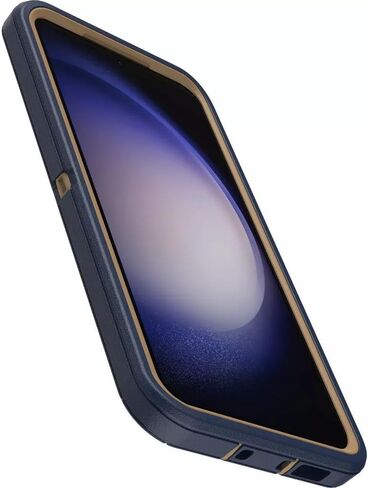OtterBox Galaxy S23+ (Only) - Defender Series Case - Blue Suede Shoes - Rugged & Durable - with Port Protection - Case Only - Non-Retail Packaging in Saudi Arabia