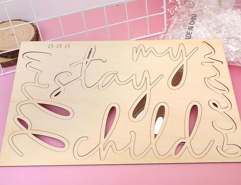 Keep Wild My Ocean Kids Wood Sign - Kids Room Wood Wall Decor, Boys Girls Playroom Wall Lettering, Ocean Themed Sea Turtle Scallop Wall Art, Nursery Keep Wild My Ocean Kids Wall Wood Decor in Kuwait