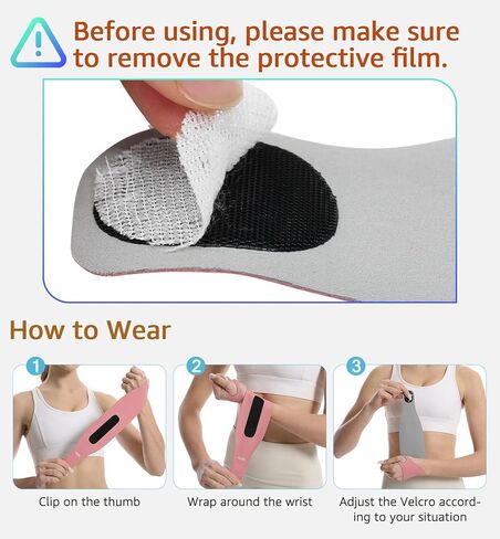 Ultra Thin and Soft Wrist Brace Wrist Wraps for Men and Women, Adjustable Wrist Support for Basketball Tennis Badminton Yoga Carpal Tunnel Syndrome, Pack of 2 (Black) in Kuwait