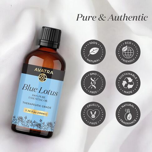 Avatra Thyme Essential Oil for Aromatherapy | Pure & Natural Essential Oil for Skin | Therapeutic Grade for Skincare, Diffuser- 3.38 Fl Oz in Saudi Arabia
