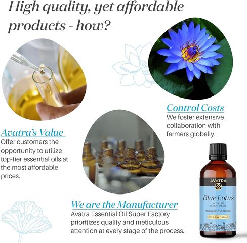 Avatra Thyme Essential Oil for Aromatherapy | Pure & Natural Essential Oil for Skin | Therapeutic Grade for Skincare, Diffuser- 3.38 Fl Oz in Saudi Arabia