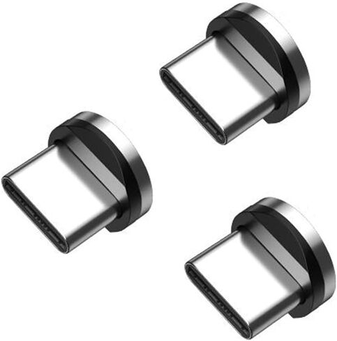 360°Rotating Magnetic Phone Cable Adapter Connector Tips Head for Type-c in Saudi Arabia