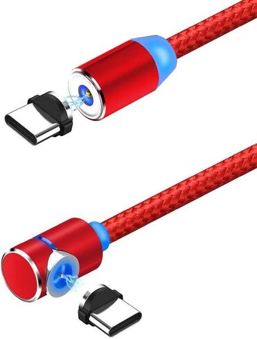 360°Rotating Magnetic Phone Cable Adapter Connector Tips Head for Type-c in Saudi Arabia