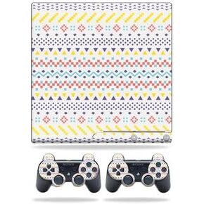 MightySkins Skin Compatible with Sony Playstation 3 Slim Console wrap Sticker Skins Aztec Line