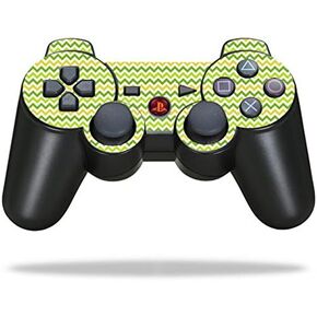 MightySkins Skin Compatible with Sony Playstation 3 PS3 Controller wrap Sticker Skins Citrus Chevron