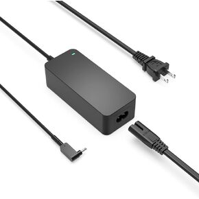 65W Charger Fit for Acer Chromebook 314 315 C936 C936T CB315-5HT, Aspire Go AG15-31P, Go ADM AG14-21P, Go Intel AG14-31P, Aspire 15 3 A15-51M/41M A314-42P Laptop Power Supply Adapter Cord (UL Listed)