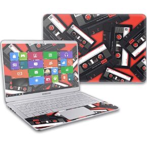 MightySkins Skin Compatible with Samsung Notebook 9 13" (2017) wrap Cover Sticker Skins Mixtape
