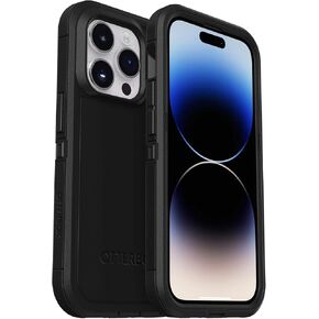 OtterBox Defender XT Series for iPhone 14 Pro (ONLY) Non-Retail Packaging - Black Crystal