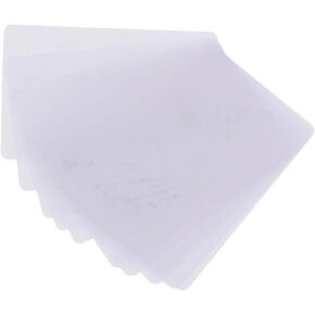 100PCS Disposable Plastic Opening Cards, 0.1MM Universal LCD Pry Dismantling Tool Curved Screen Opener for Phone, LCD Screen