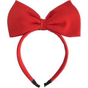 Party Decoration Headware Colorful Glitter Sequins Big Bow Headbands (19-S Pink)