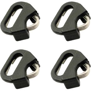 4PCS Stainless Steel Triangle Opening Camera Loop Camera Strap Adapter Clip Triangle Loop Sleeve Camera Accessory Compatible with Cameras with Small Eyelets Rangefinders