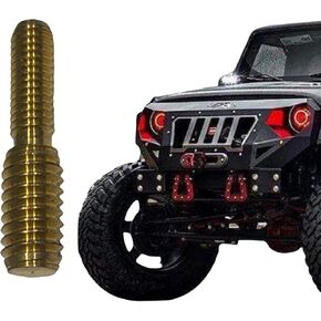 5/16 Male to 6mm Male Adapter Screw for Aftermarket Antennas Compatible with Jeep Wrangler 2007 to 2021 and Gladiator