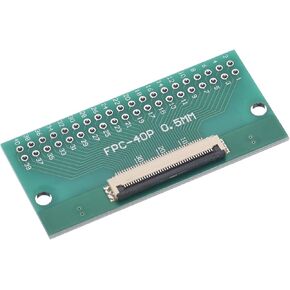 uxcell FFC FPC 40 Pin 0.5mm Pitch to DIP 2.0mm PCB Converter Board Couple Extend Adapter