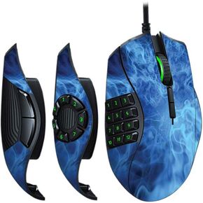 MightySkins Skin Compatible with Razer Naga Trinity - Hot Flames | Protective, Durable, and Unique Vinyl Decal wrap Cover | Easy to Apply, Remove, and Change Styles | Made in The USA