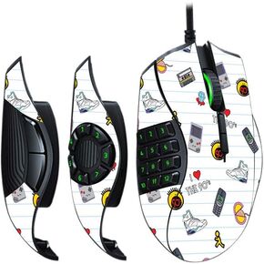 MightySkins Skin Compatible with Razer Naga Trinity - Love The 90s | Protective, Durable, and Unique Vinyl Decal wrap Cover | Easy to Apply, Remove, and Change Styles | Made in The USA