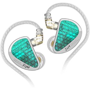 YINYOO KZ AS16 PRO 16BA IEM in Ear Earphones, High Resolution in-Ear Monitors Headphones Stereo Sound Wired Earbuds Newest Headset (Gyan no mic)