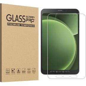 KIQ 1 Pack Screen Protector for Samsung Galaxy Tab 8.0 Active5 X300 / Active 3 T570 Tempered Glass Screen Protector Anti-Scratch Film