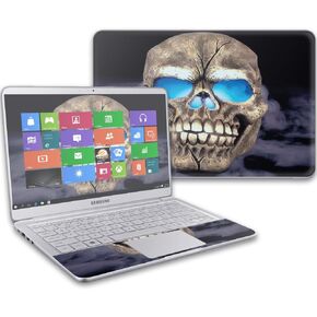 MightySkins Skin Compatible with Samsung Notebook 9 13" (2017) wrap Cover Sticker Skins Psycho Skull