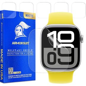ArmorSuit 6 Pack for Apple Watch Series 10 42mm Anti-Glare Screen Protector MilitaryShield Matte Film - Made in USA