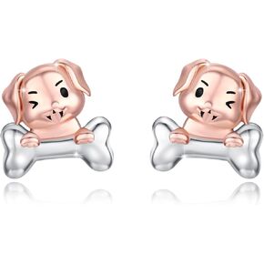 TRISHULA Axolotl Earrings Graduation Gift 925 Sterling Silver Axolotl Stud Earrings Animal Earrings Axolotl Jewelry Gifts for Women Girls Girlfriend