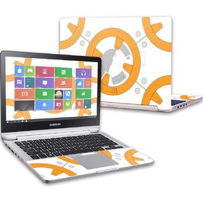 MightySkins Skin Compatible with Samsung Notebook 7 Spin 13.3" (2016) wrap Cover Sticker Skins Baby Bot