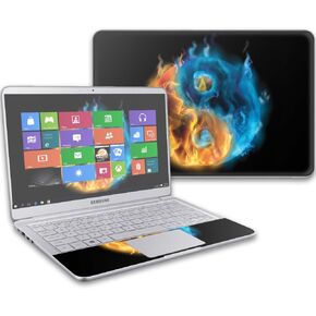 MightySkins Skin Compatible with Samsung Notebook 9 13" (2017) wrap Cover Sticker Skins Yin and Yang