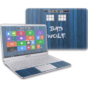 MightySkins Skin Compatible with Samsung Notebook 9 13" (2017) wrap Cover Sticker Skins Time Lord Box