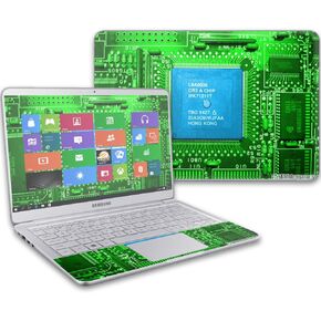 MightySkins Skin Compatible with Samsung Notebook 9 13" (2017) wrap Cover Sticker Skins Circuit Board